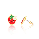 Strawberry Spring Studs
