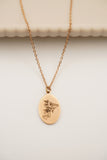 YOU ARE MY STRENGTH NECKLACE - Gold, Rose Gold, Silver