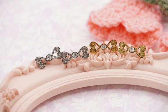 Snail Heart Bow