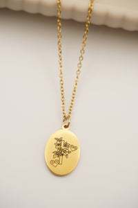 YOU ARE MY STRENGTH NECKLACE - Gold, Rose Gold, Silver