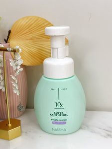 MISSHA - SUPER PANTHENOL BUBBLE CLEANSER - DRY SKIN