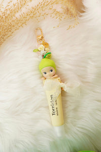 SONNY ANGEL - PEAR KEYCHAIN + TORRIDEN LIP ESSENCE