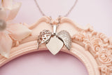 Heart Wing Necklace - Gold/Silver