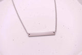 Bar Necklace - Gold/Silver