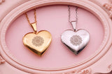 Heart Locket Necklace- Gold/Silver