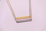 Bar Necklace - Gold/Silver