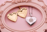 Heart Locket Necklace- Gold/Silver
