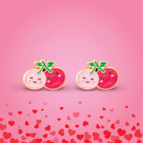 Sweet Cherries Studs
