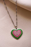 Hmong Snail Heart Necklace - Gold/Silver