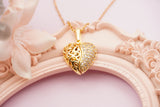Heart Wing Necklace - Gold/Silver