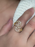 Baguette CZ Ring - Gold/Silver