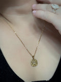 Modern Heart Necklace - Gold/Silver