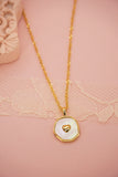 Seashell Heart Necklace