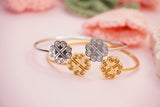 Clover Cuff Bangle