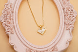 Mother of Pearl Heart Necklace