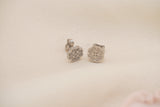 Mini Snail Heart Seed Studs