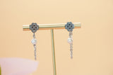 Freshwater Pearl Jacket Earrings