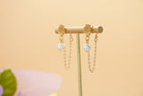 Freshwater Pearl Jacket Earrings