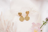 Heart Jacket Earrings