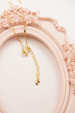 Clover Princess Bracelet- Clear/Pink Cz