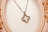 Silver Clover Necklace