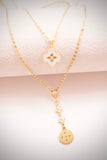 Clover Cz Necklace