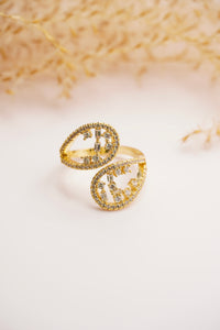 Baguette CZ Ring - Gold/Silver