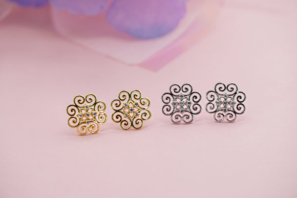 Nkauj Joua Stud Earrings