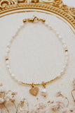 Japanese Pearls and Charm Bracelet