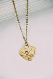 Forever Mus/Moog ib txhis Necklace - Gold/Silver