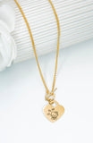 Kawaii Snail Heart Necklace