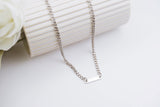 Chain Bar Necklace