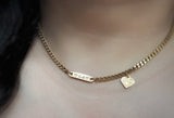 Chain Bar Necklace