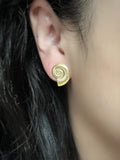 Seashell Earrings Studs