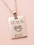 Yexus Hlub Kuv = Jesus Loves Me Necklace