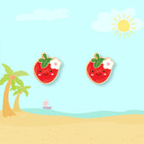 Strawberry Spring Studs