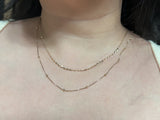 Florentine & Satellite Layer Necklaces- Untangle Style